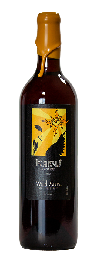 Bottle of Icarus Port Wine