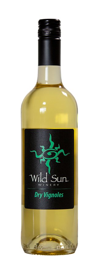 Bottle of Dry VIgnoles wine