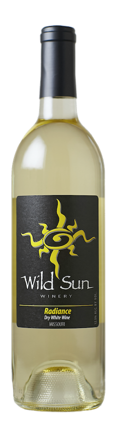Bottle of Radiance wine
